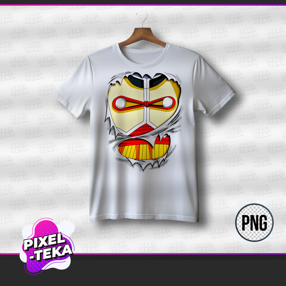 Diseño Playera Dorso #19 PNG
