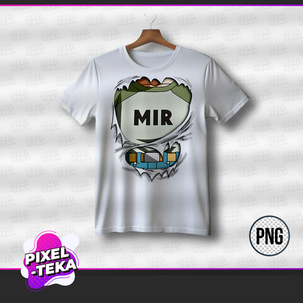 Diseño Playera Dorso A17 PNG