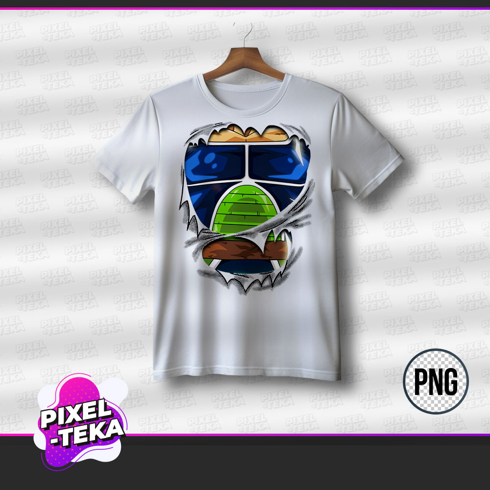 Diseño Playera Dorso Bardok PNG