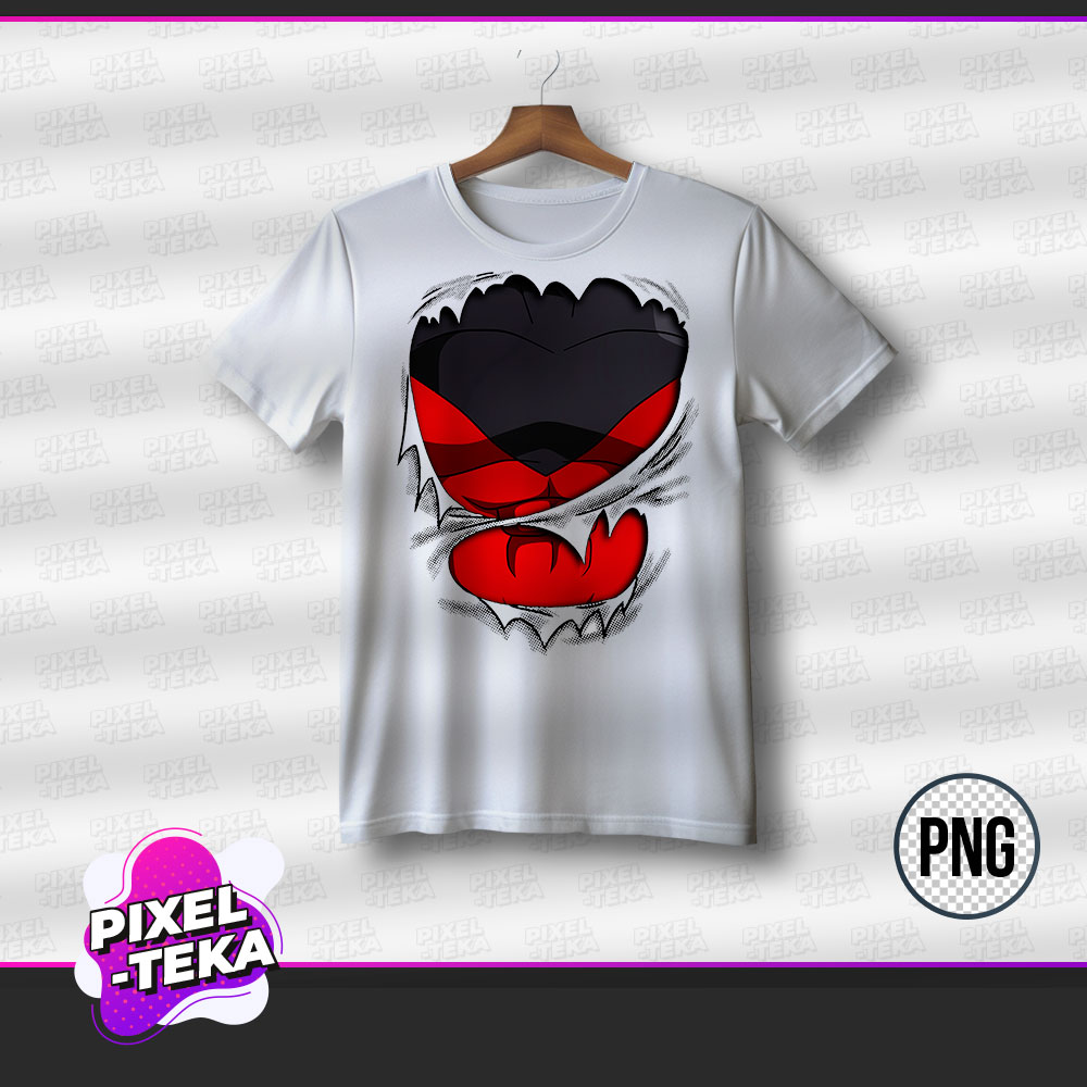 Diseño Playera Dorso Jiren PNG