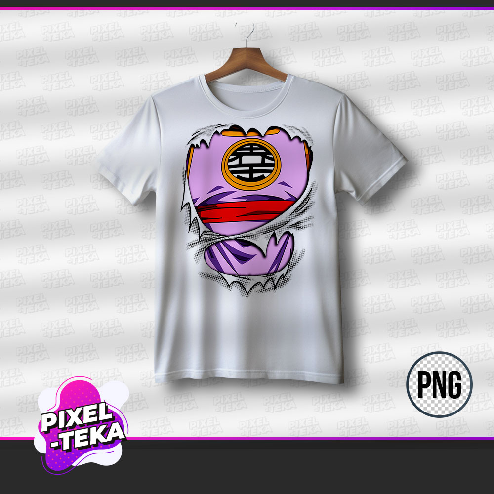 Diseño Playera Dorso Kaioh del Sur PNG