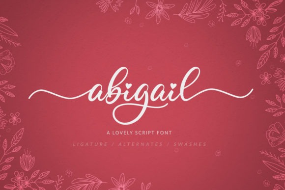 Abigail Script Font